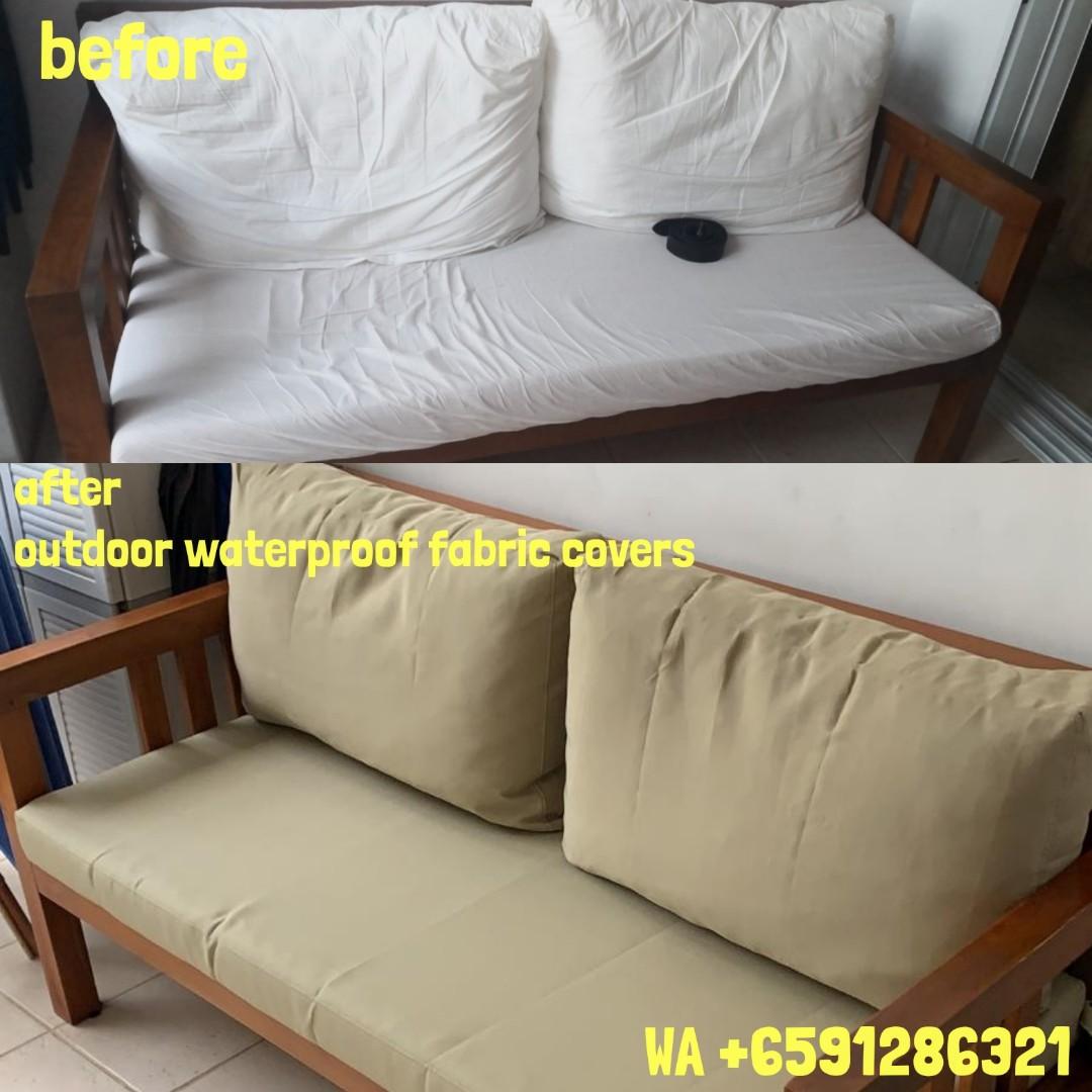 (CUSTOM MADE) Outdoor furniture fabric sofa covers **5yrs warranty