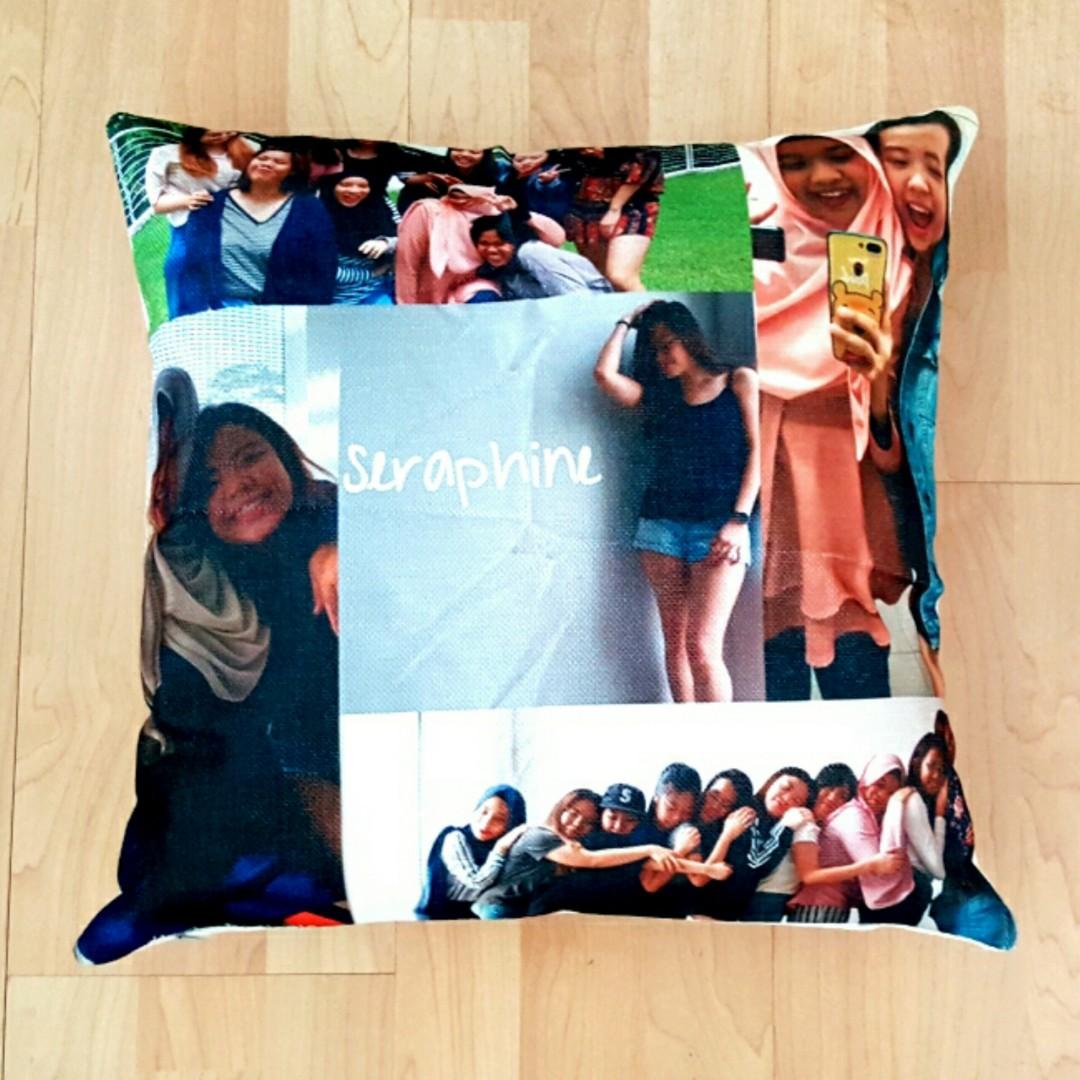 Customised pillow, Furniture, Home Decor, Cushions & Linen on Carousell