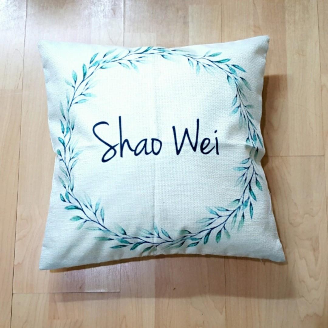 Customised pillow, Furniture, Home Decor, Cushions & Linen on Carousell