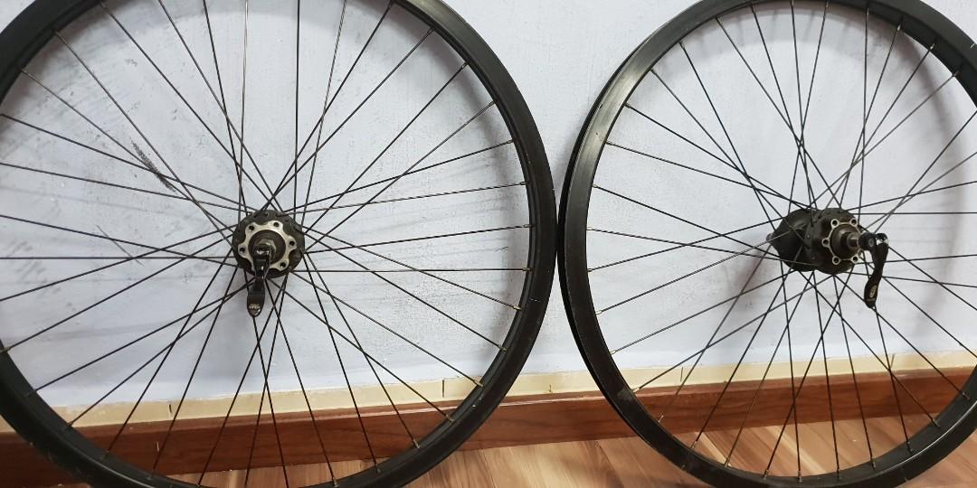 26 disc wheelset