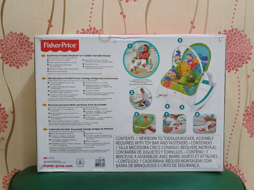√ Fisher Price Bouncer Battery Size
