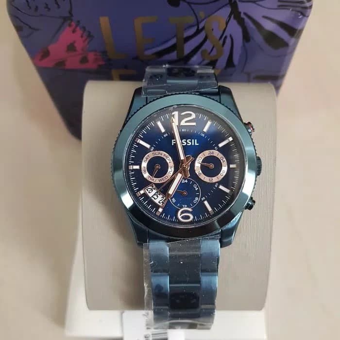 Fossil Boyfriend ES4093 ES 4093 Blue Original