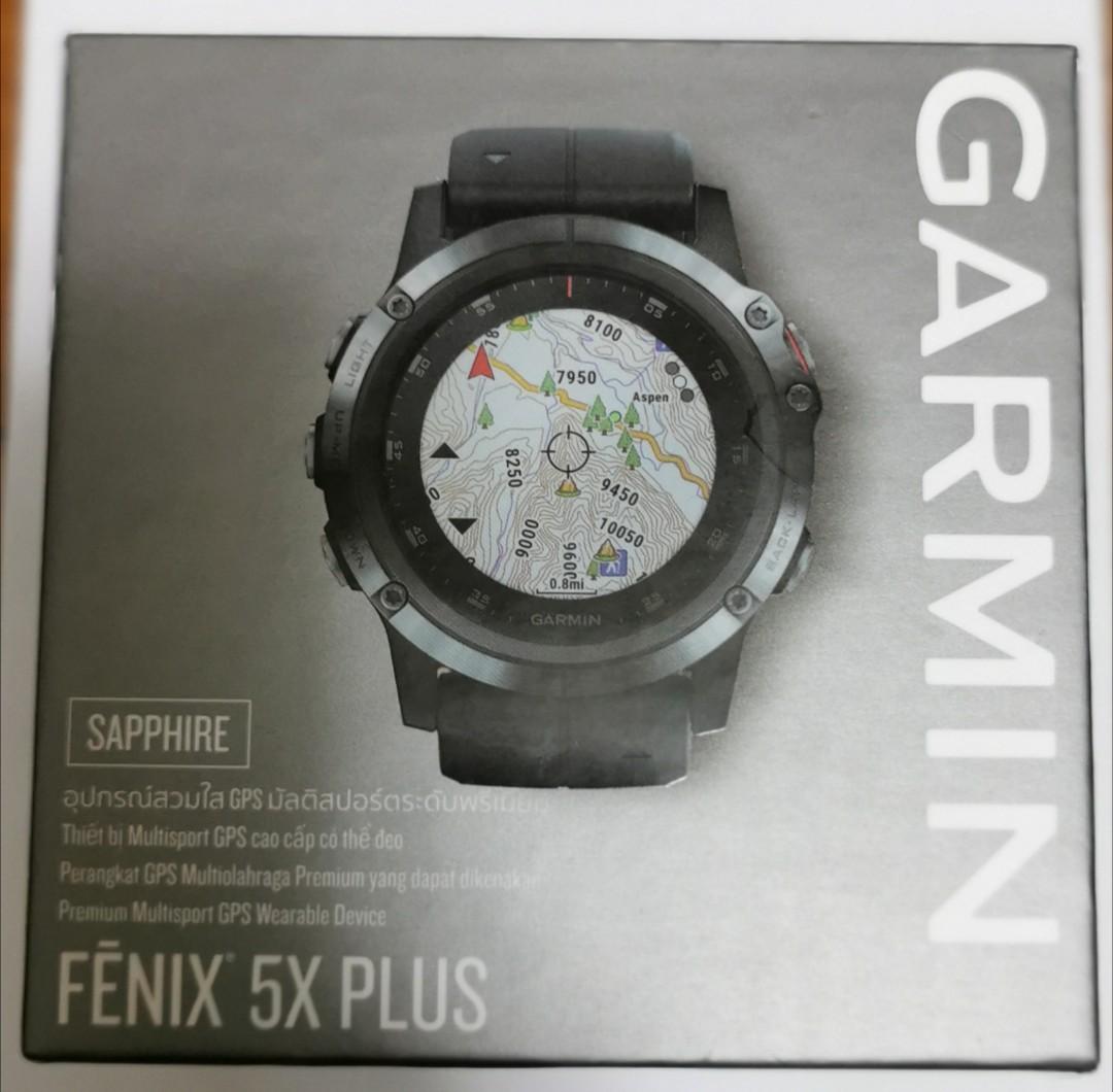 Garmin Fenix 5X Plus Sapphire for sale