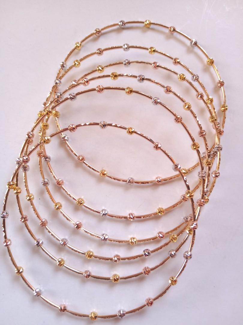 Gelang Keroncong Merica Ubs Kadar 375 Fesyen Wanita Perhiasan Di