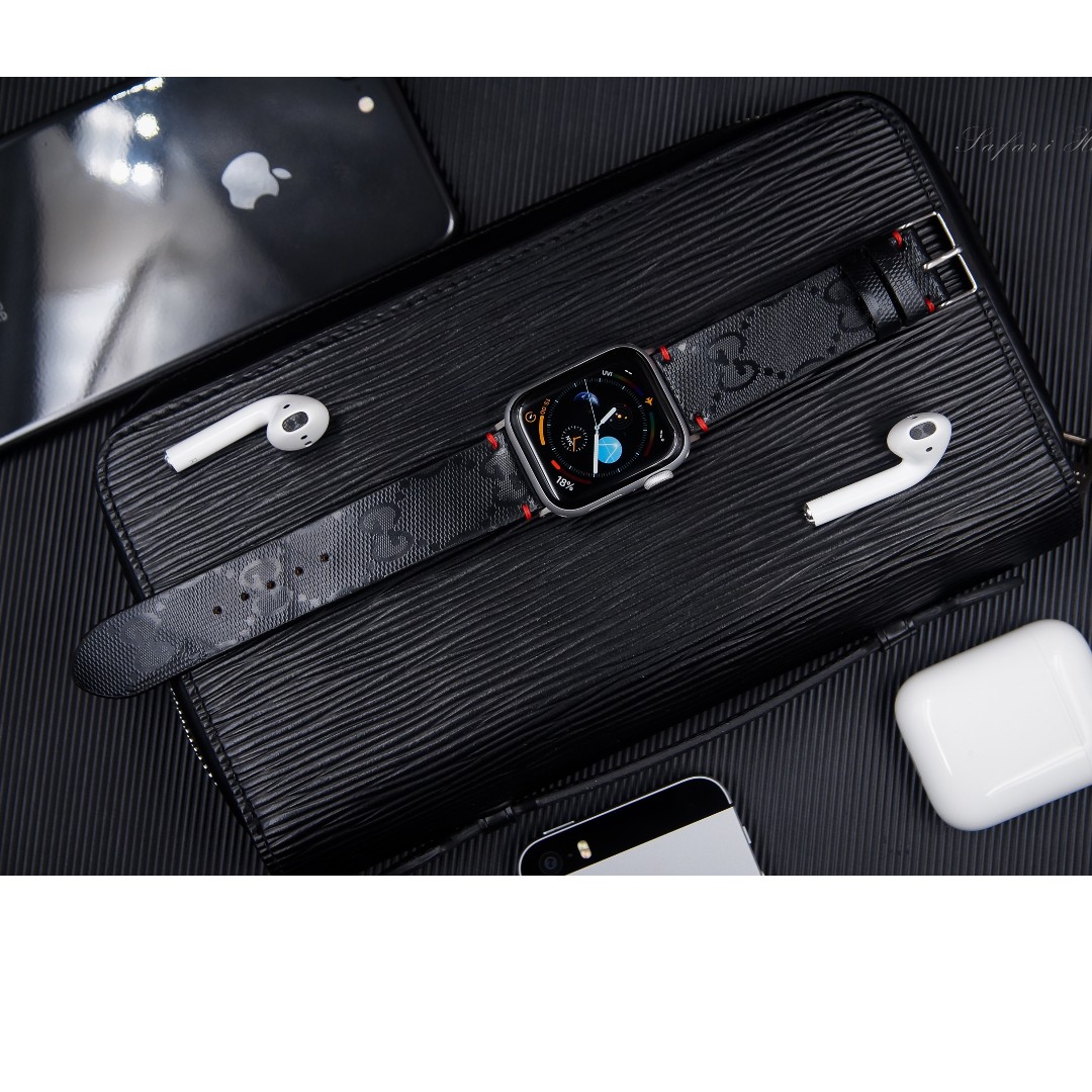Gucci Apple Watch Band Gucci Iwatch Band Gucci Watch Band Apple Watch Band 38 40mm 24 4mm Series 5 4 3 Gucci Apple Watch Series 5 4 3 Luxury Watches On Carousell