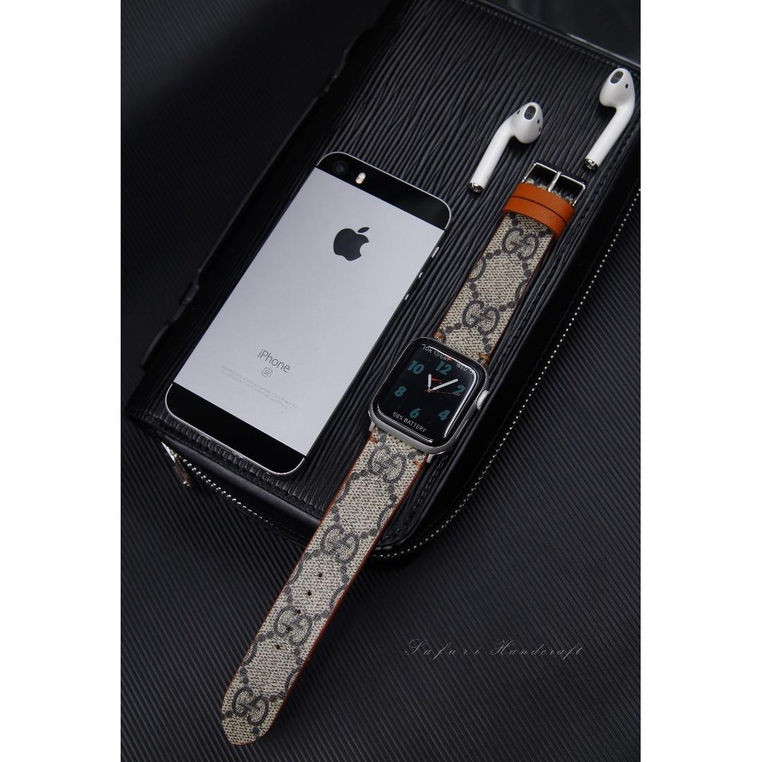 Gucci iwatch best sale band