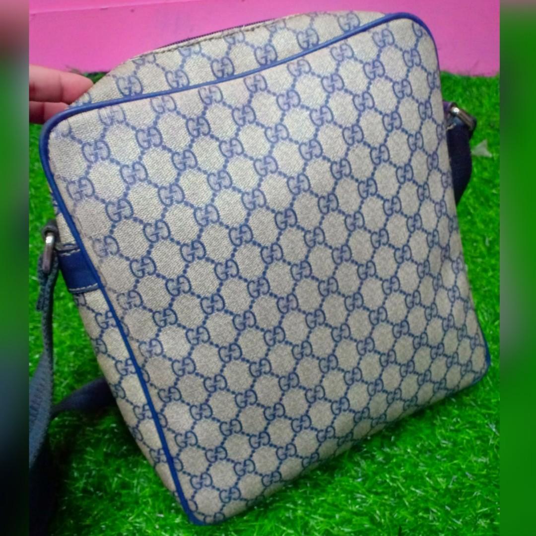 Gucci blue sling new arrivals bag