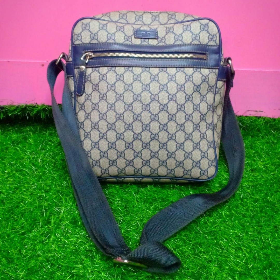 Gucci sling bag blue new arrivals