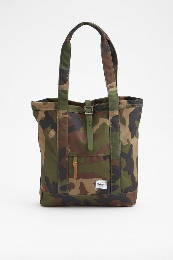 camo tote bag