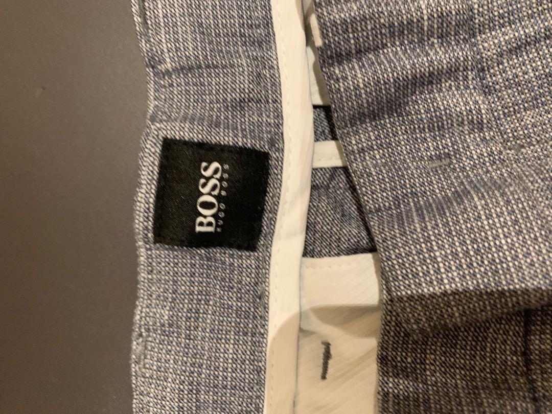 hugo boss linen pants