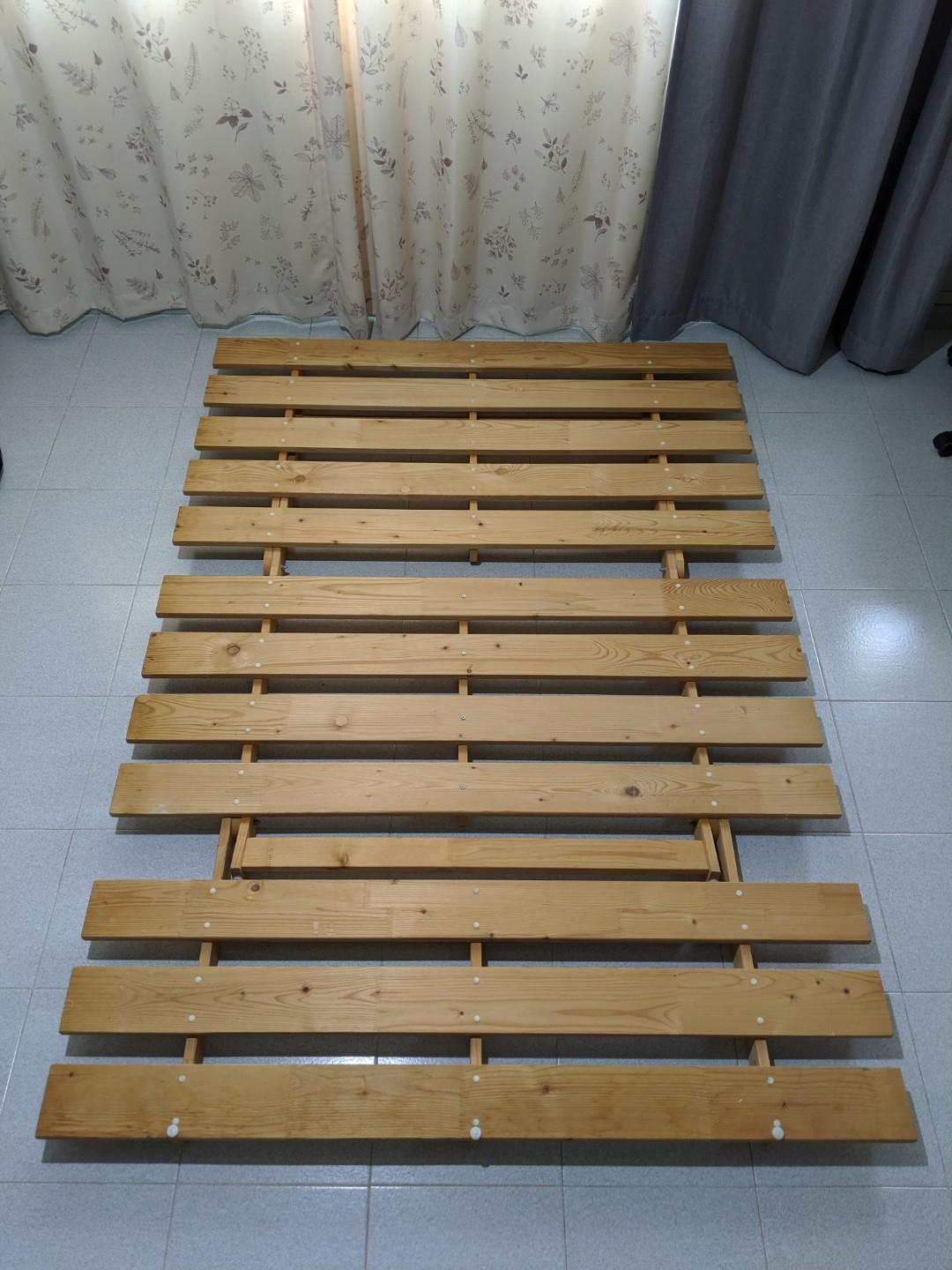 *REDUCED* IKEA Futon Bed Base Platform Foldable, Furniture & Home