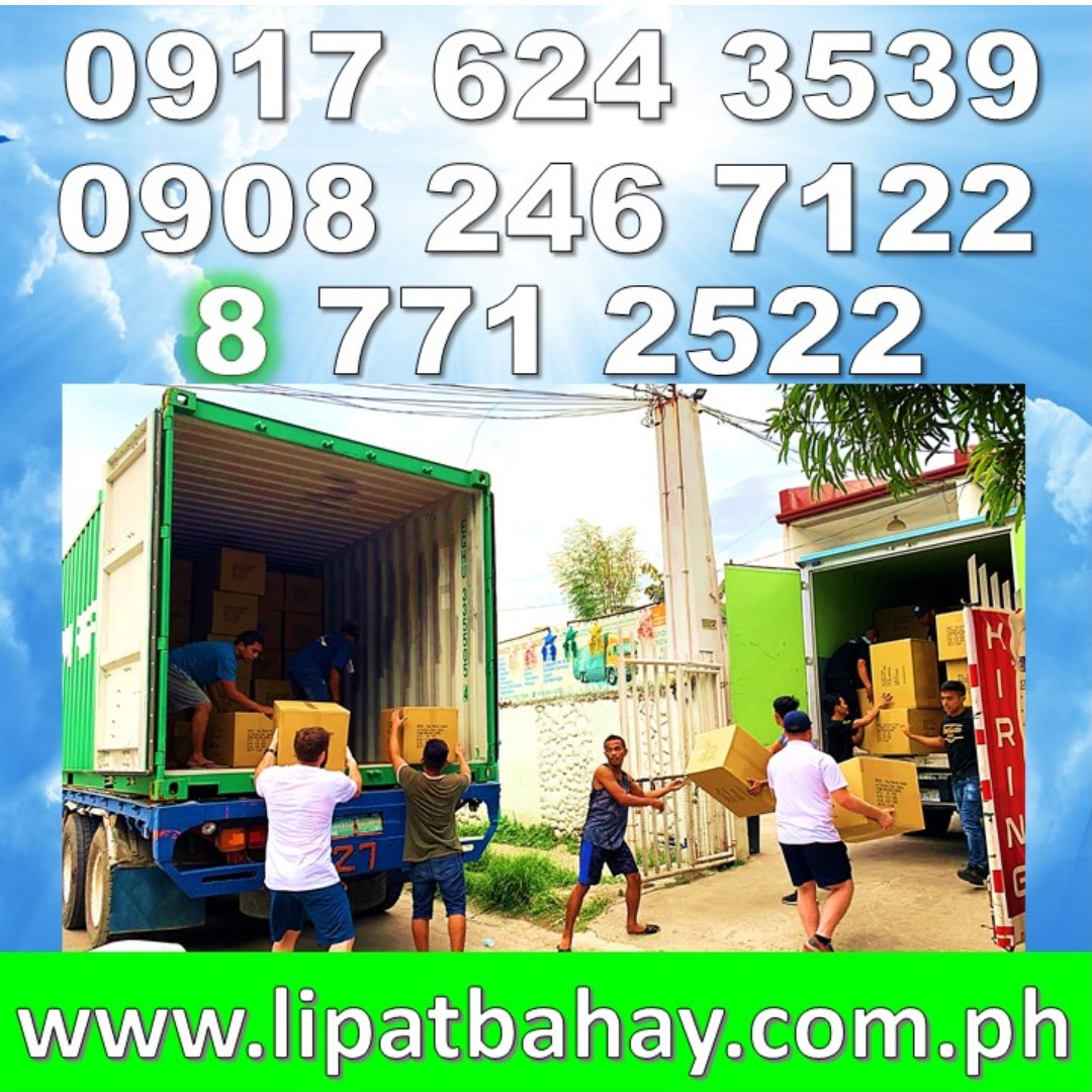 Lipat bahay trucking services truck for rent elf canter hino lipat gamit MM & Provinces 6 wheeler closed van