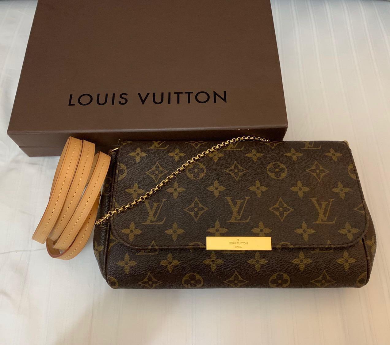 Louis Vuitton Favorite Monogram (MM)  FL4104, Luxury, Bags & Wallets on  Carousell