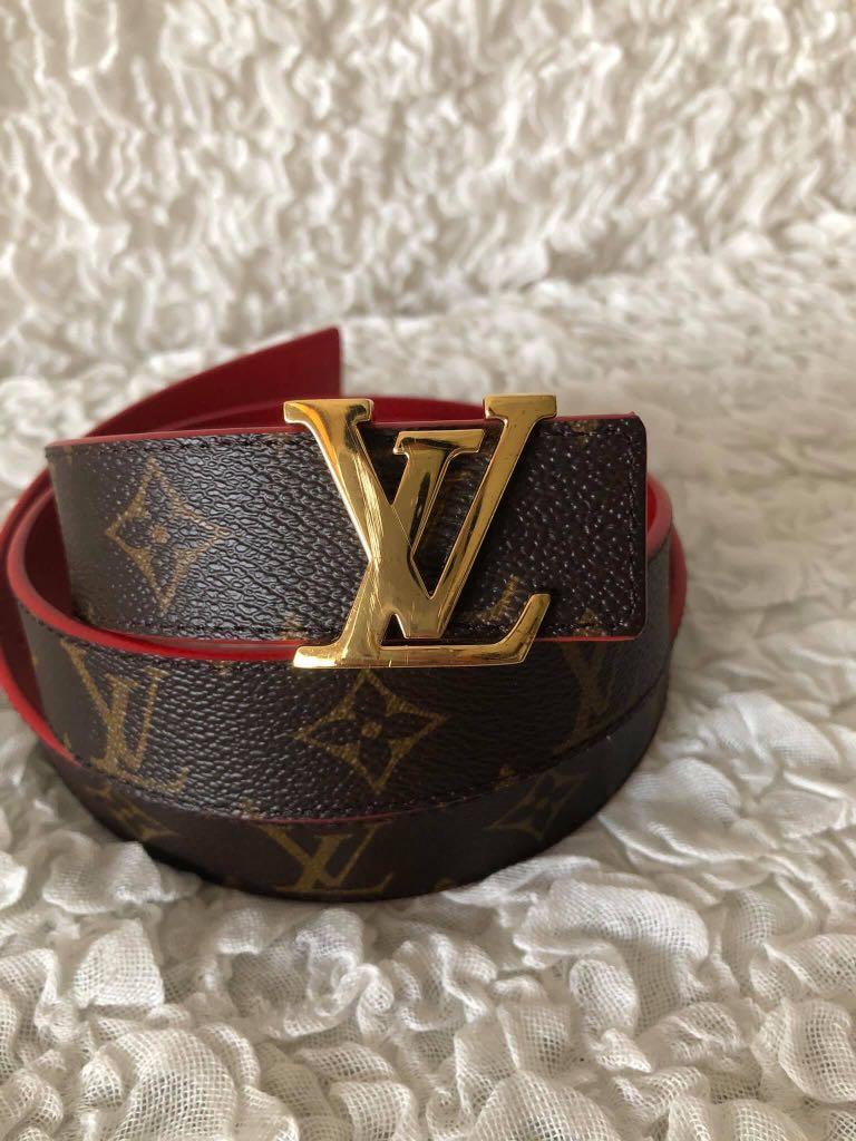 lv iconic 30mm reversible belt