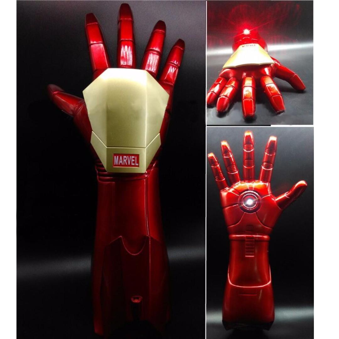 Marvel Avengers Ironman Iron Man Tony Stark Repulsor LED Laser