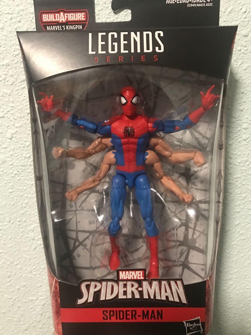 6 arm spider man marvel legends