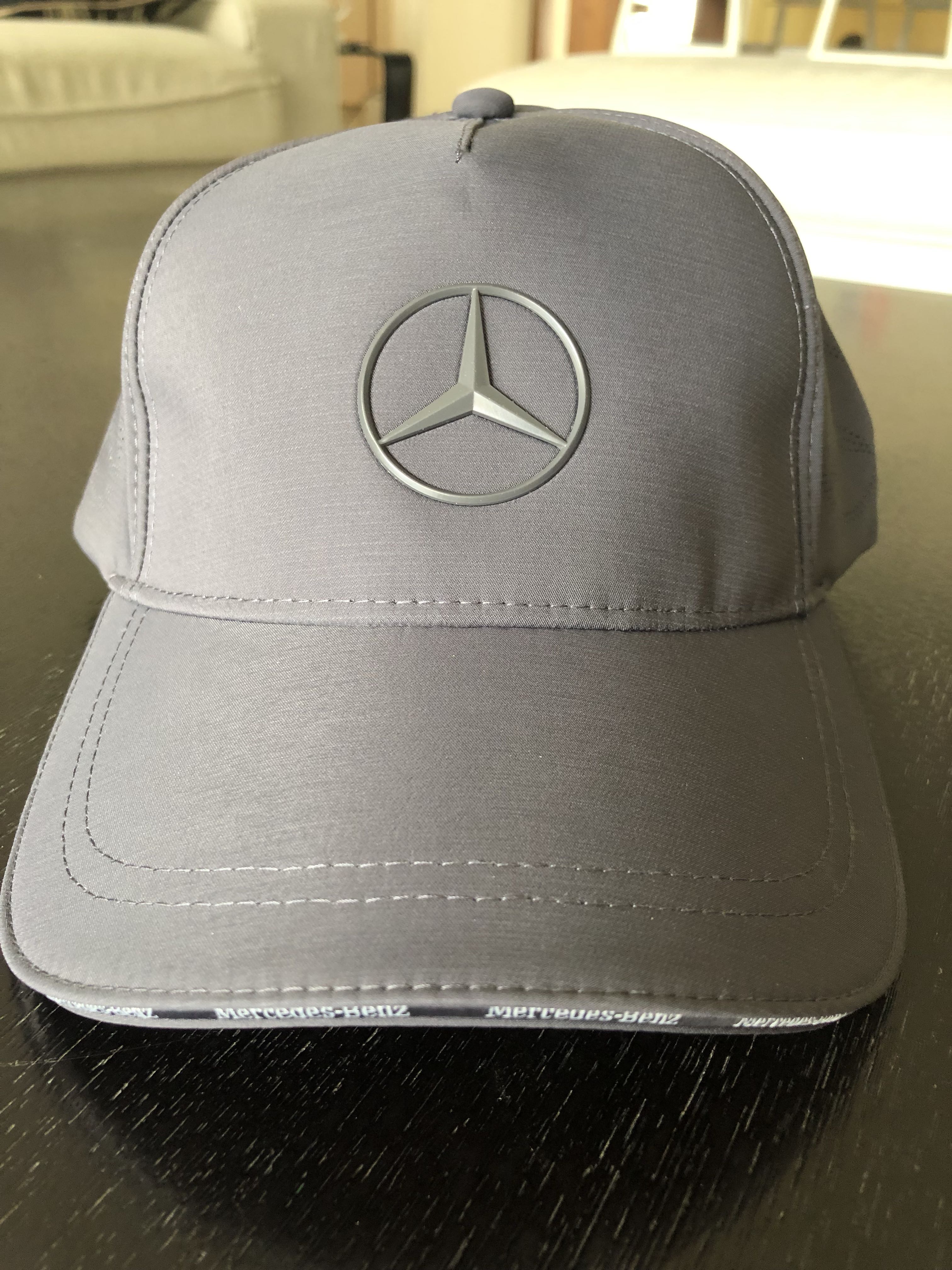 Mercedes Benz Black cap, Men's Fashion 