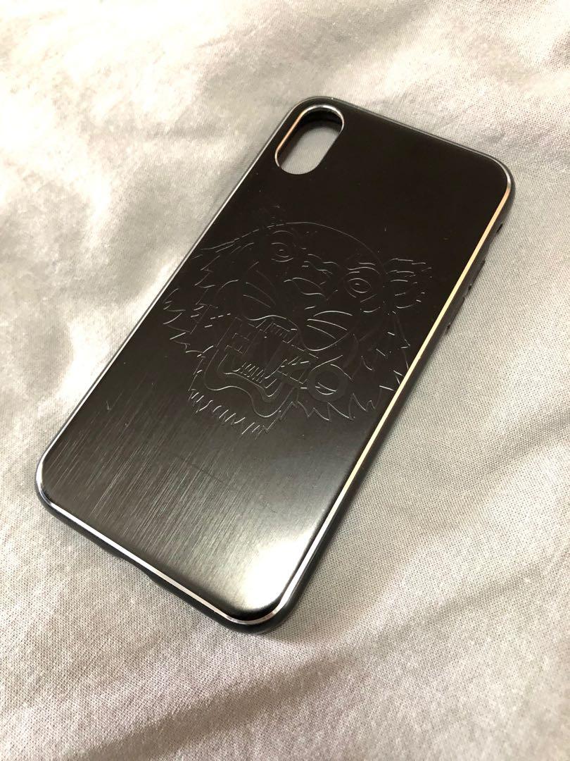 Metallic Kenzo Case for iPhone X Mobile Phones Gadgets Mobile Gadget Accessories Cases Sleeves on Carousell