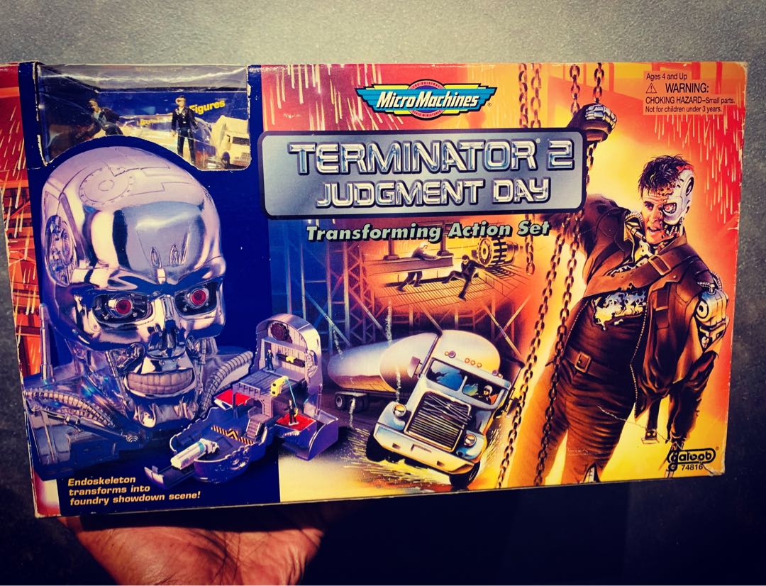 Micro machines Terminator 2 Transforming Action Set