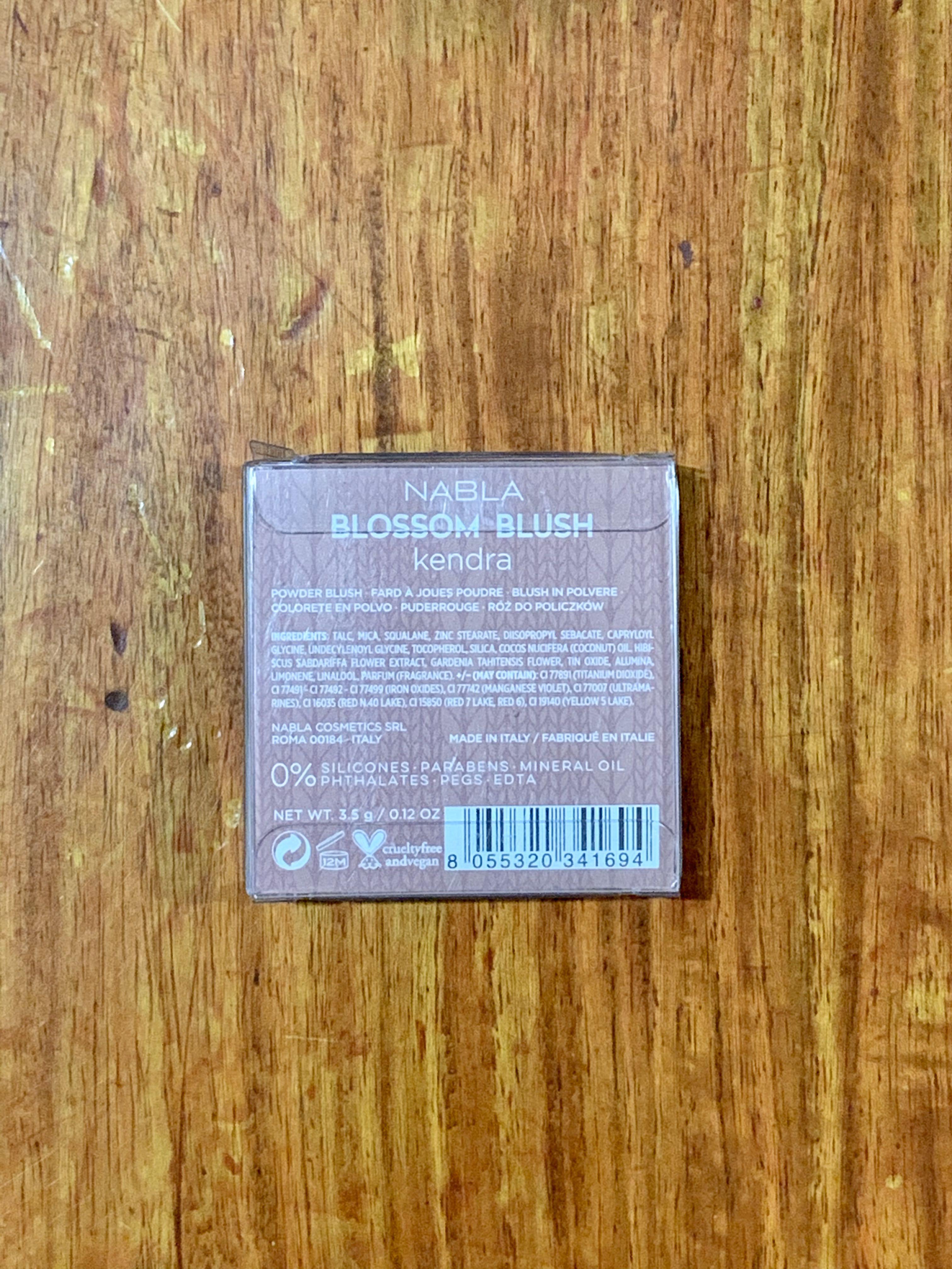 Nabla Cosmetics Blossom Blush (shade: Kendra) (Category: Makeup) located in Makati City. Submitted by _stepau (Listing ID 256860892, Image 2). Description: Nabla Cosmetics Blossom Blush (shade: Kendra) Brand new, bought from the Nabla website. Bought for £13,90 plus shipping. About the brand: NABLA is an Italian indie brand born to be sincere to its clients, going well beyond the normal market conventions and to provide high quality makeup produc