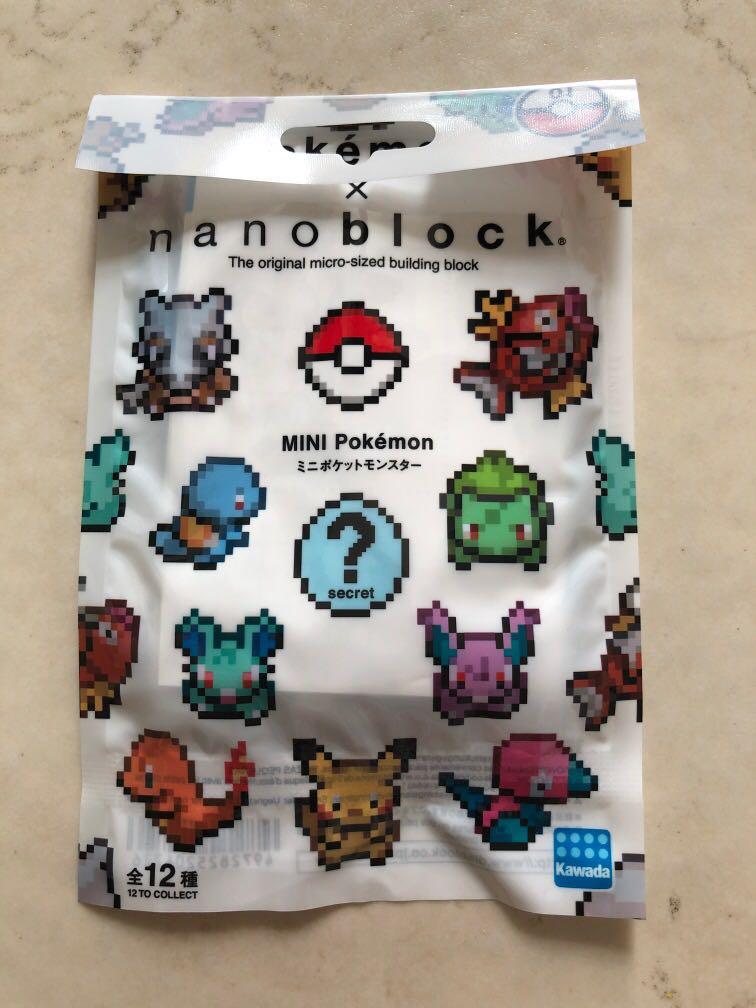 Nanoblock Mini Pokemon Series 1 Blind Bag Hobbies Toys Toys Games On Carousell