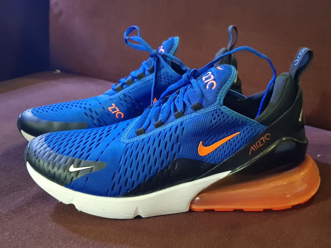 Nike Air Max 270 Racer Blue Crimson 9.5, Men's Fashion, Footwear, Sneakers on Carousell