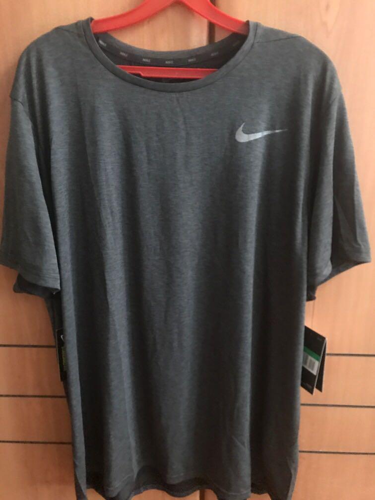 silver nike logo