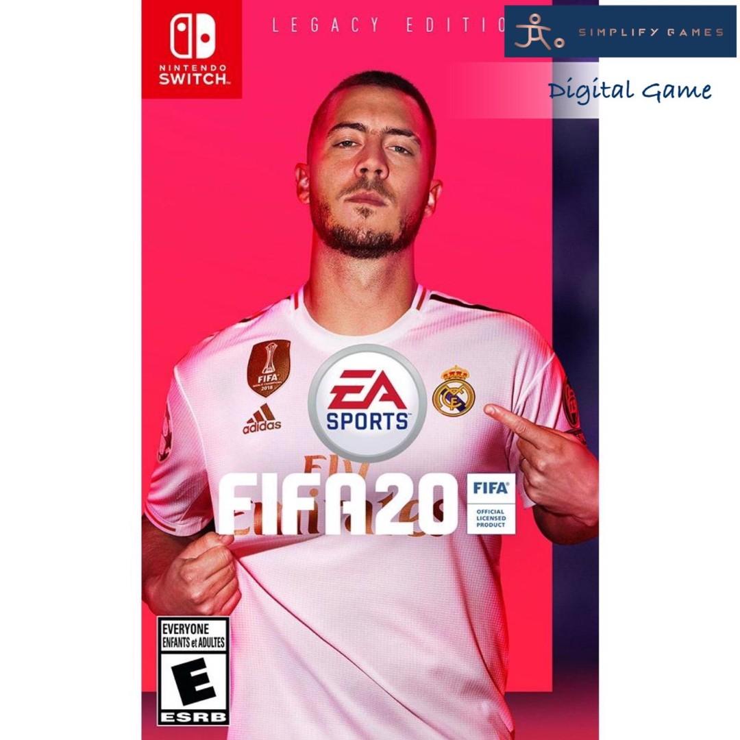 Nintendo Switch Fifa 20 Legacy Edition Digital Game No Cartridge Toys Games Video Gaming Video Games On Carousell