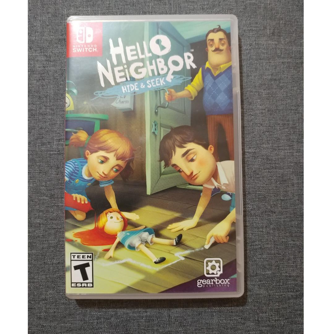 Nintendo Switch Games Hello Neighbor Hide Seek Video Gaming Video Games On Carousell Published by bandai namco entertainment america inc. carousell