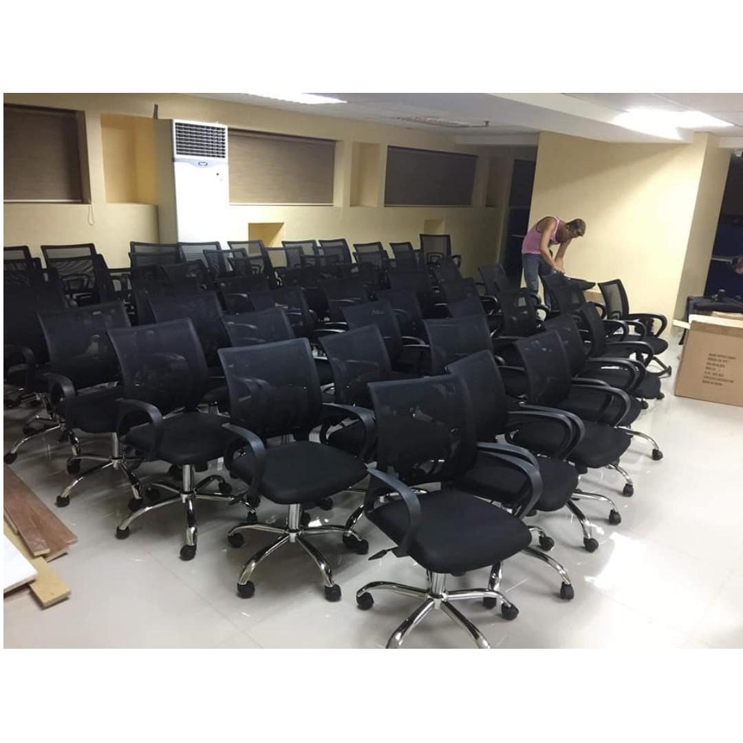 (OFFICE Chair) PARTITION, Furniture & Home Living, Office Furniture ...