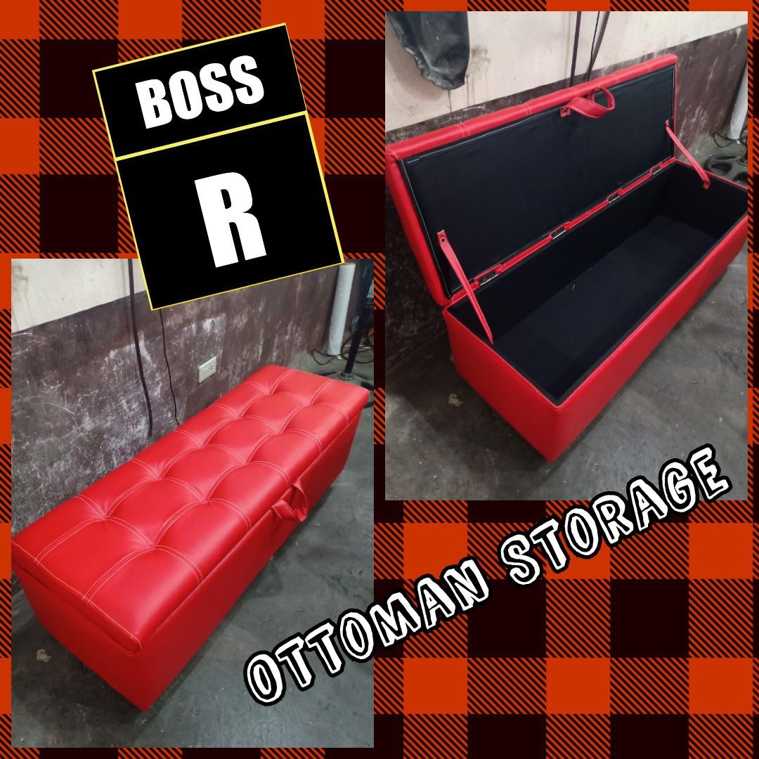 Ottoman 2 Seater Storage On Carousell