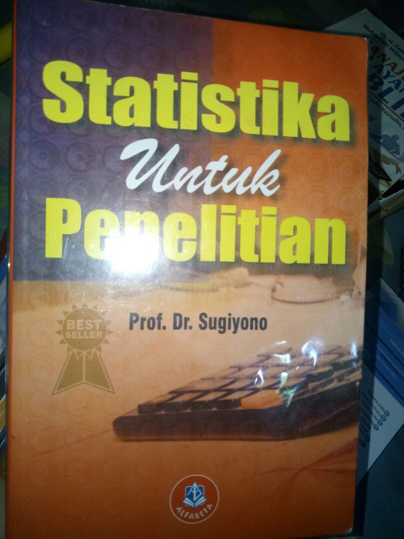 Preloved Buku Statistika Penelitian Prof Dr Sugiyono Buku Alat
