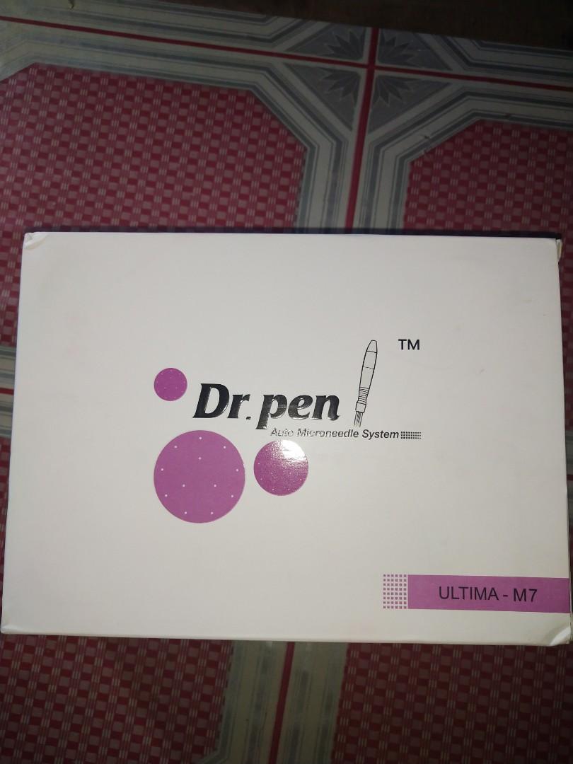 Preloved Dermapen Dr Pen M7 Free Anastesi Dan Jarum Kesehatan Kecantikan Kulit Sabun Tubuh Di Carousell
