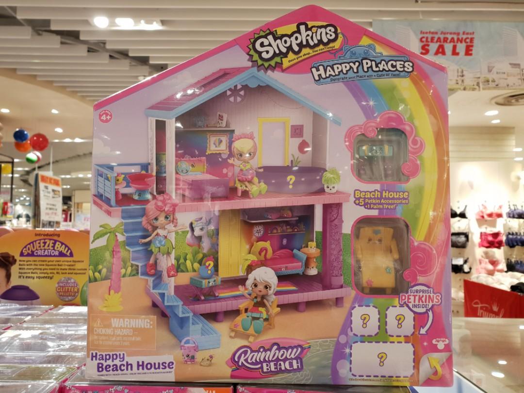 Rainbow Beach House ! Happy Places Shopkins Shoppies Summer Home