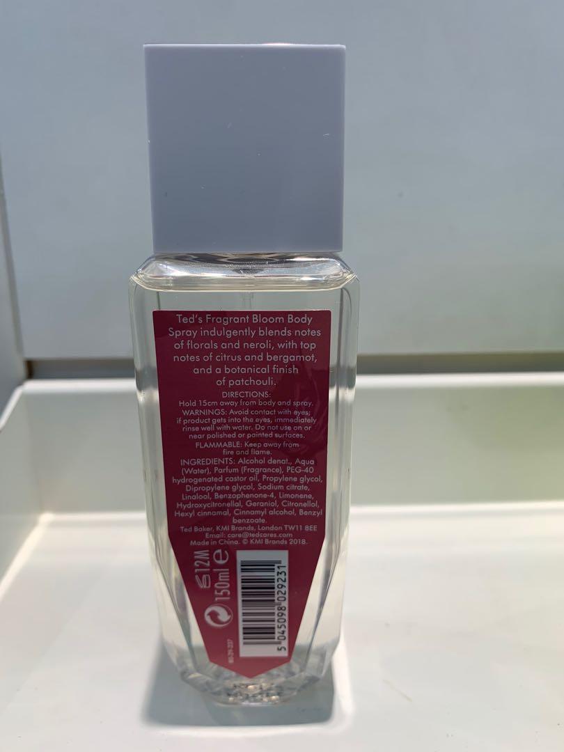Ted baker fragrant bloom body 2025 spray