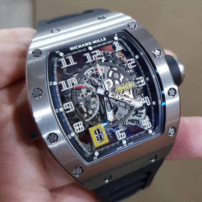 Richard Mille RM030 Titanium Men s Fashion Watches Accessories