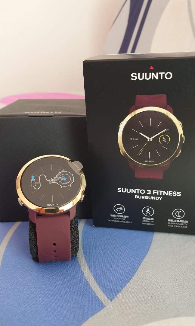Suunto shop fitness burgundy