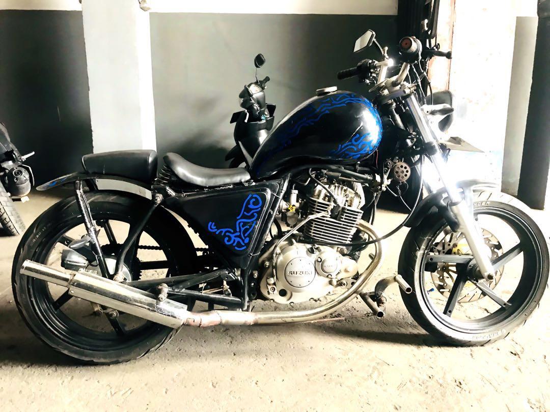 Suzuki Thunder custom Bobber Chooper style Motor di Carousell