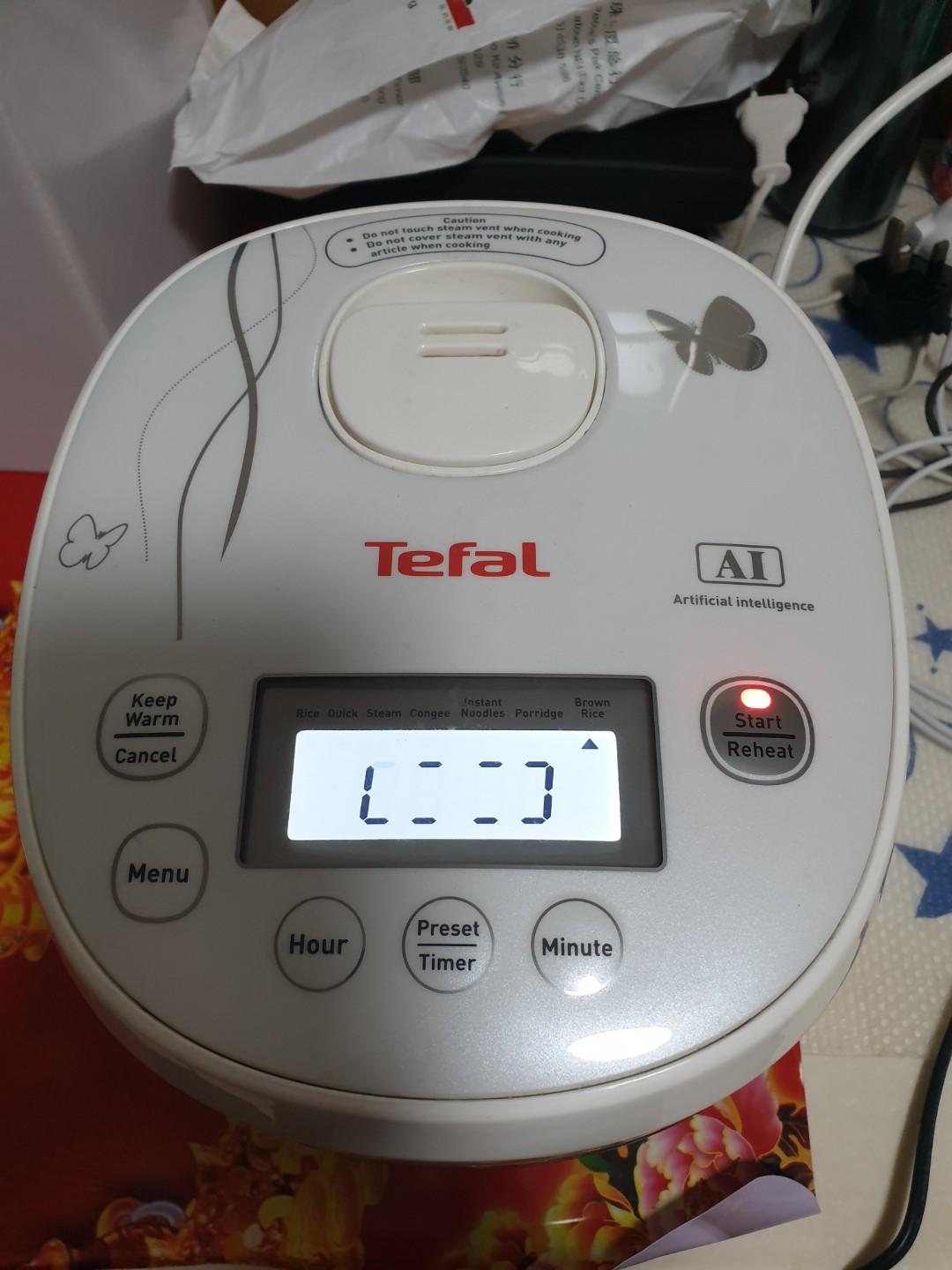 Tefal R22 rice cooker, TV & Home Appliances, Kitchen Appliances