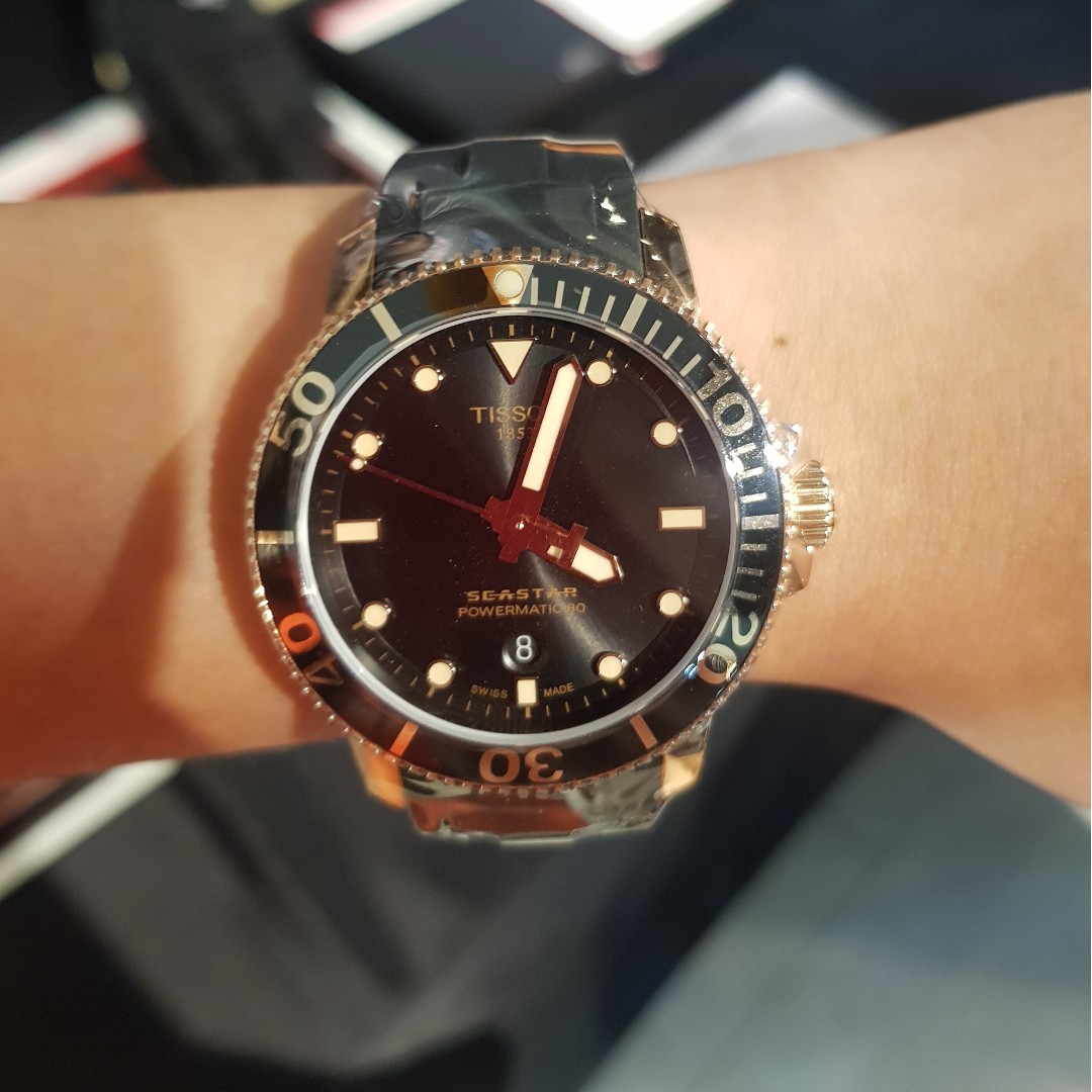 Tissot Seastar 1000 Limited Edition Rose Gold Mobile Phones