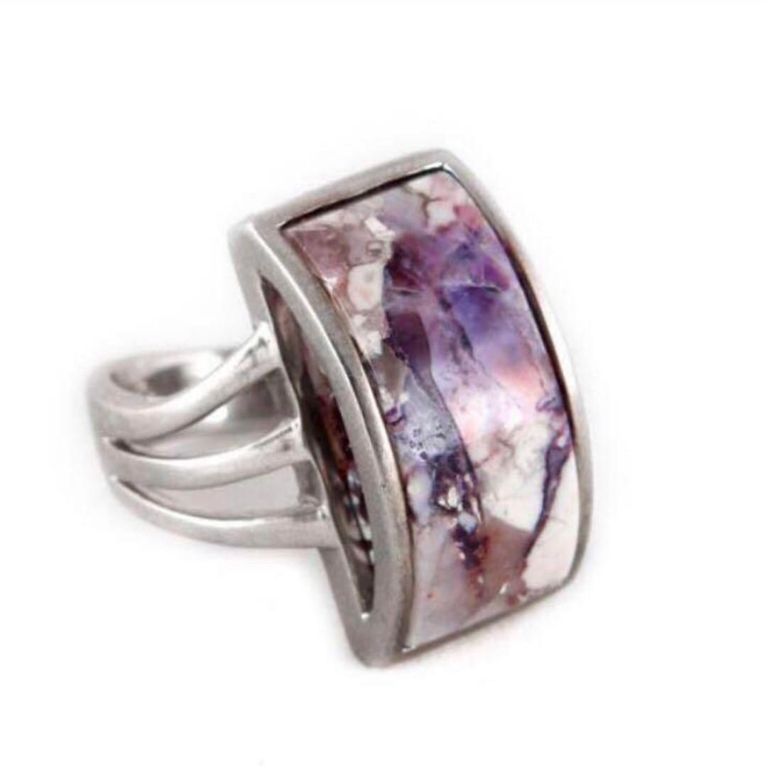tiffany purple stone ring