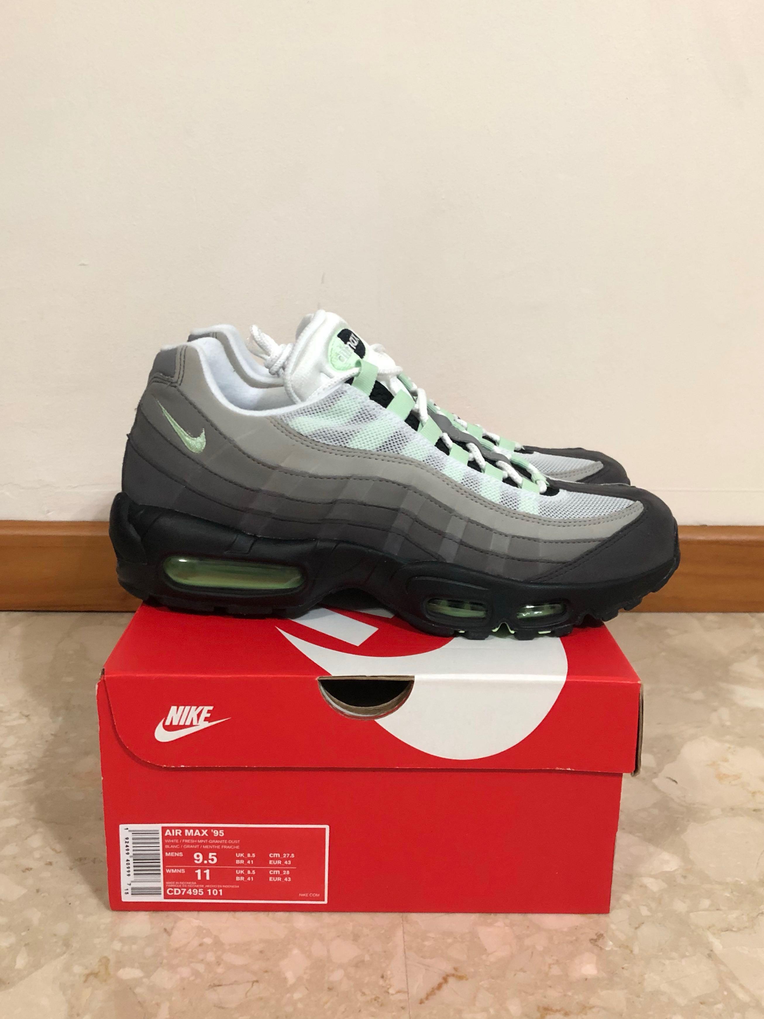 US9.5 Nike Air Max 95, Men's Fashion, Footwear, Sneakers on Carousell