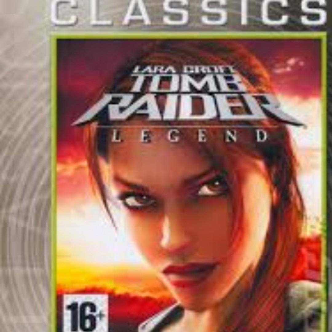 Used Xbox 360 Games Tomb Raider Legend Gears of War Gears of War 2 Lord of