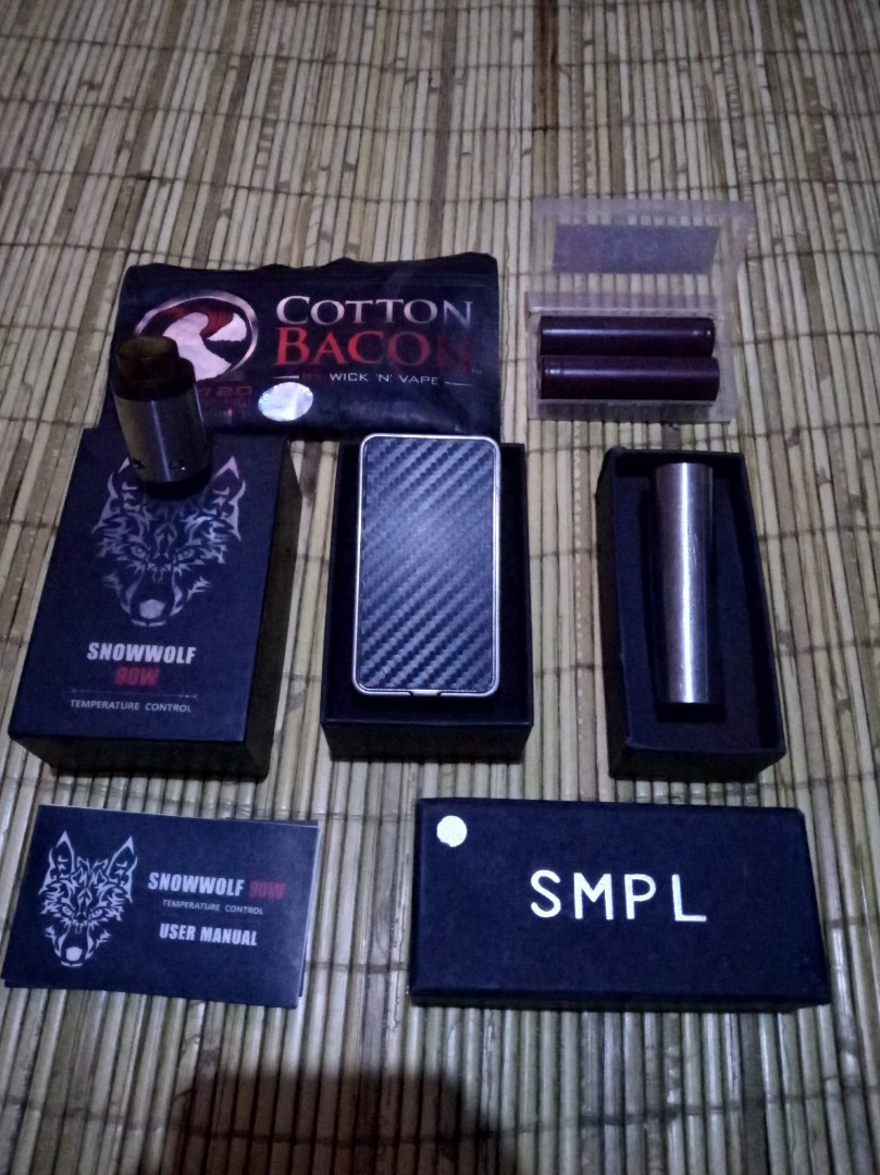 Vape Mod Snow Wolf Vaporizer Elektronik Lainnya Di Carousell 5390