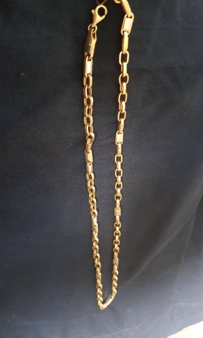 versace men's chain