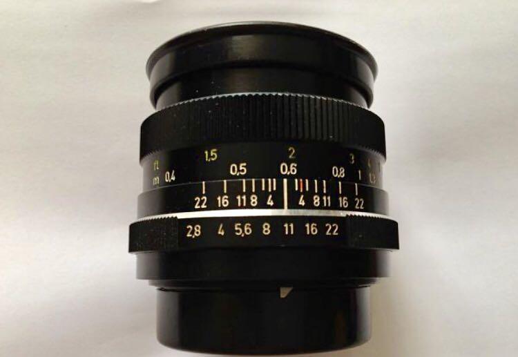 Voigtlander color-skoparex 35mm f2.8 QBM mount( Zeiss Distagon