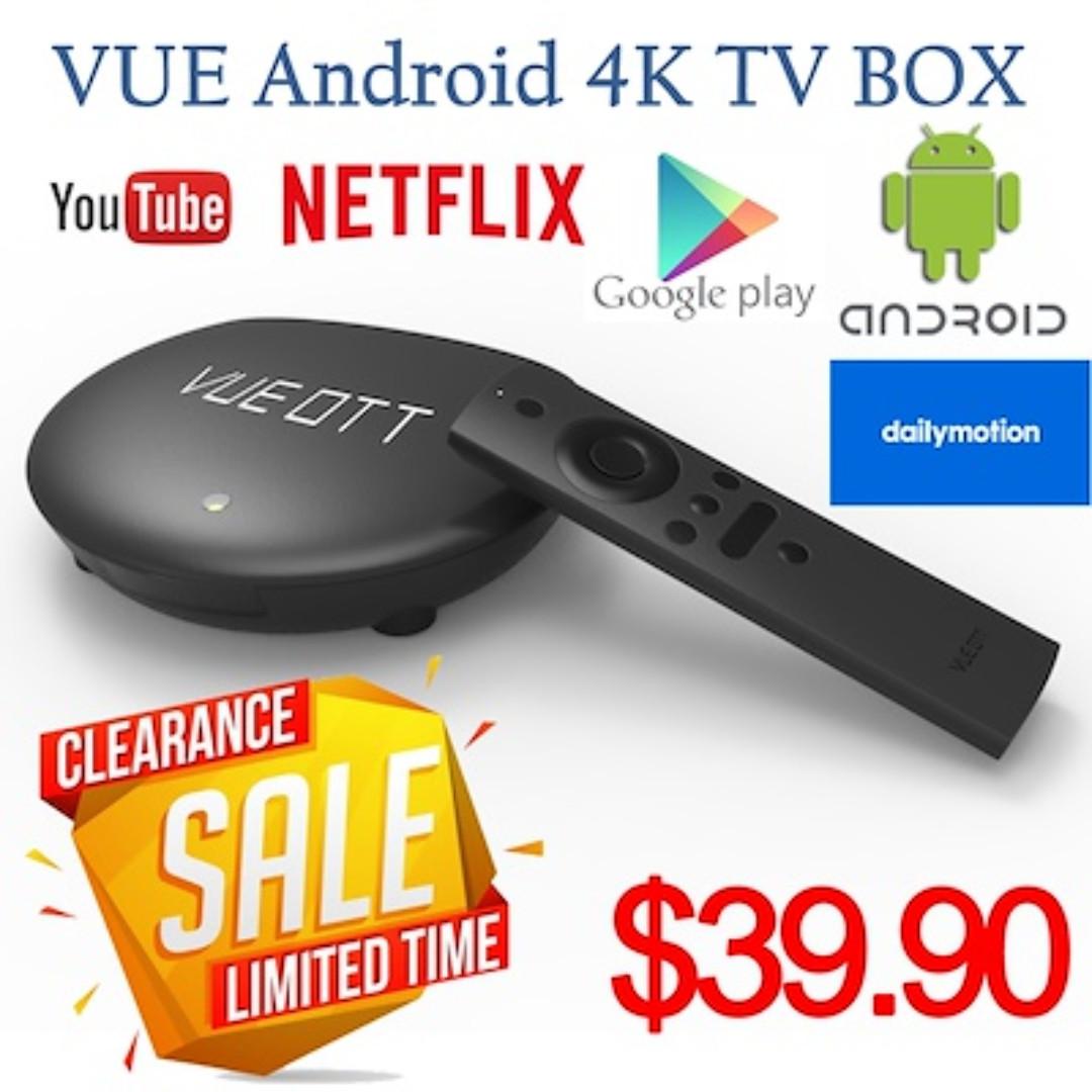 vue ott u2 tv box with youtube netflix dailymotion sg brand
