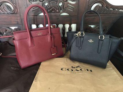 Coach & kate spade