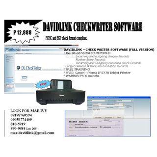 Checkwriter Software