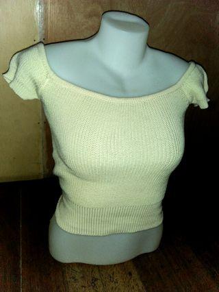 Knitted  off shoulder :)